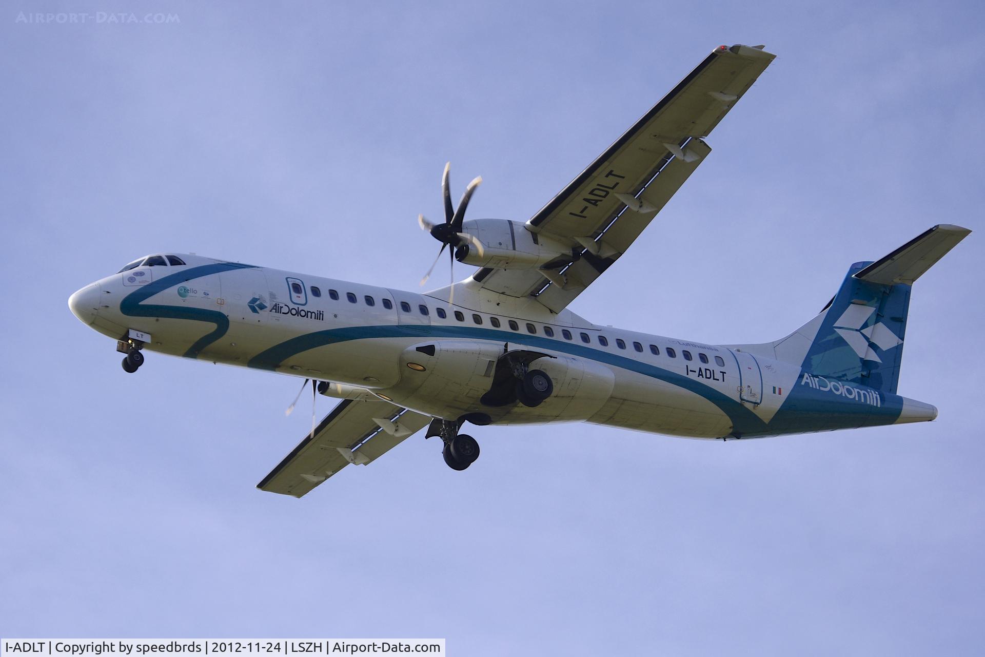I-ADLT, 2000 ATR 72-212A C/N 638, Air Dolomiti (Lufthansa Group) ATR 72