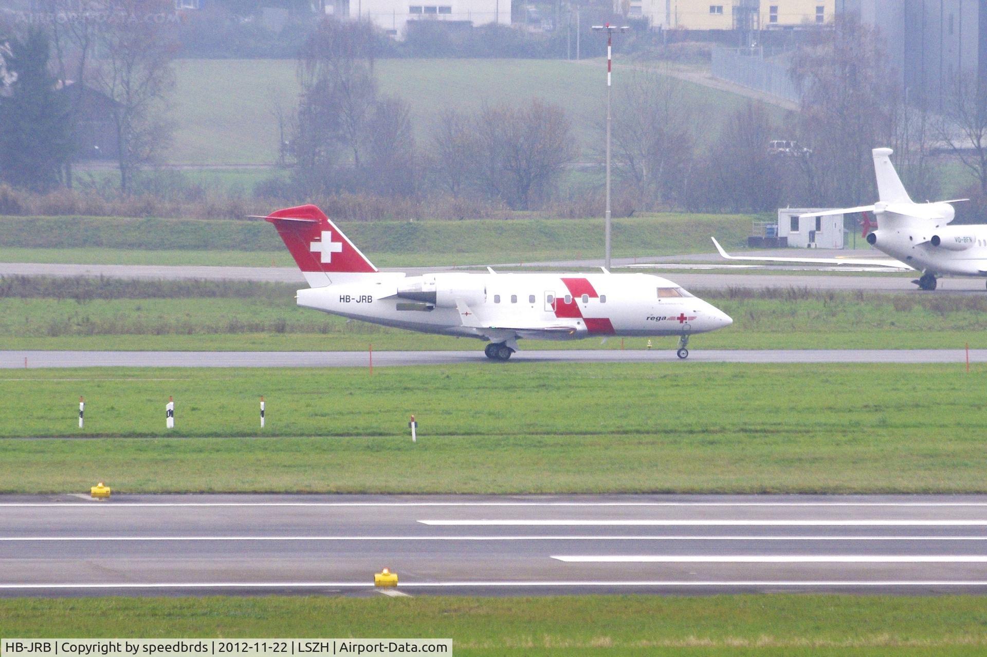 HB-JRB, 2002 Bombardier Challenger 604 (CL-600-2B16) C/N 5530, Rega Air Ambulance