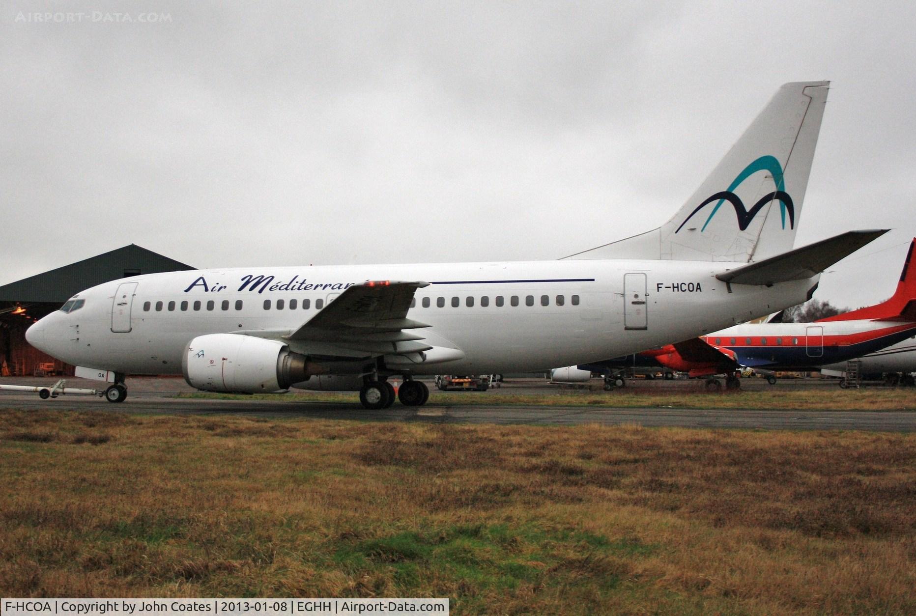 F-HCOA, 1996 Boeing 737-5L9 C/N 28084, Engine running after service