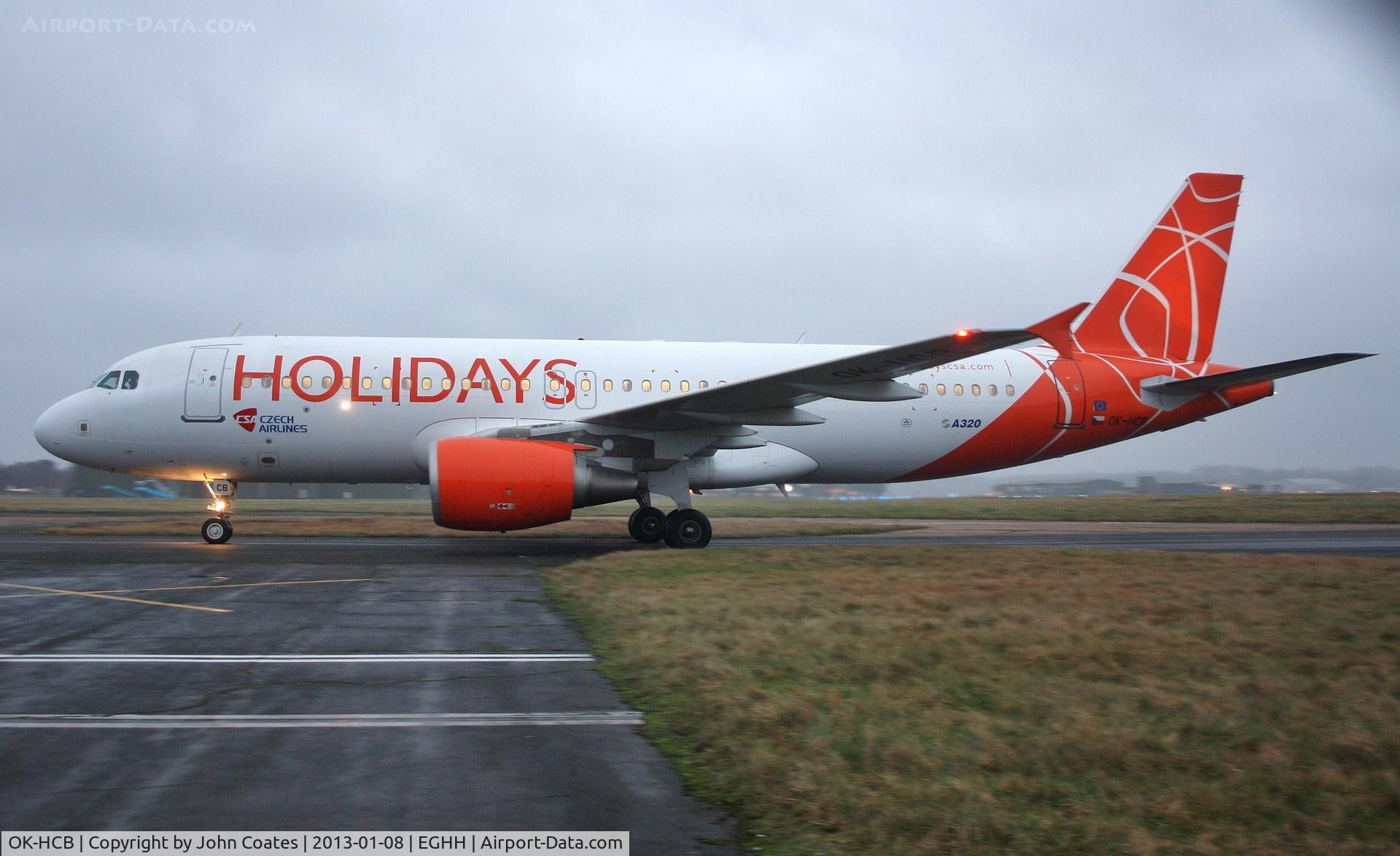 OK-HCB, 2004 Airbus A320-214 C/N 2180, Taxiing to paintshop