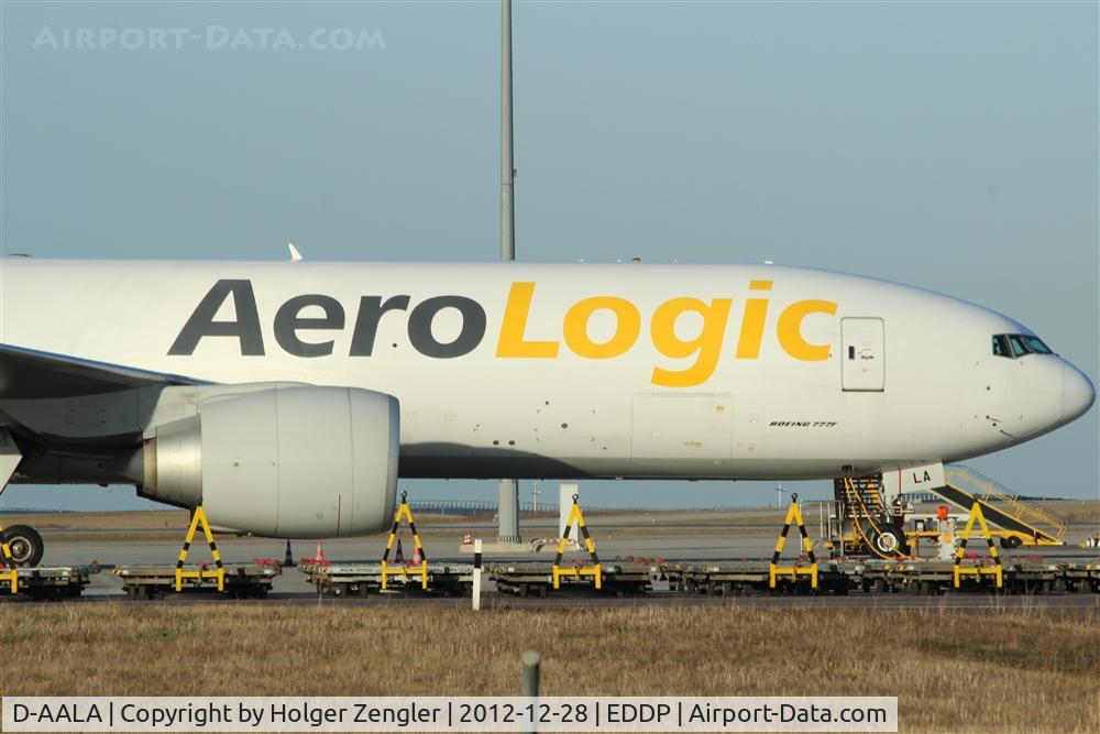 D-AALA, 2009 Boeing 777-FZN C/N 36001, DHL Air Hub Leipzig on a friday afternoon....