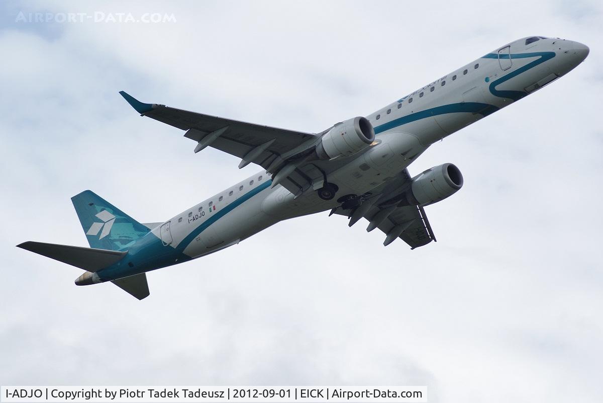 I-ADJO, 2009 Embraer 195LR (ERJ-190-200LR) C/N 19000280, Cork.