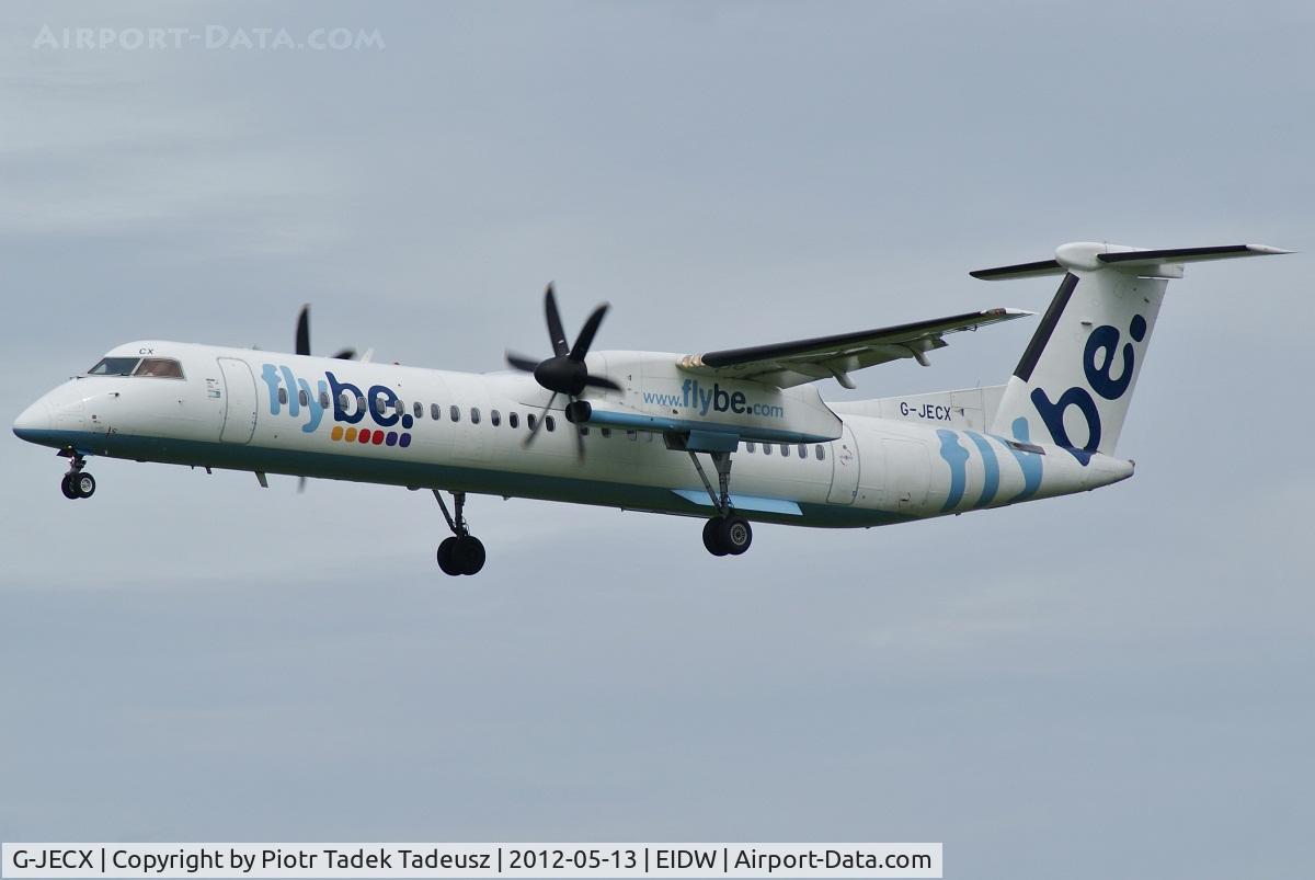 G-JECX, 2007 De Havilland Canada DHC-8-402Q Dash 8 C/N 4155, Dublin