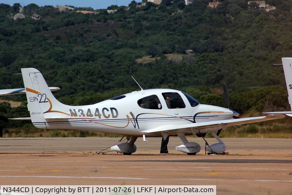 N344CD, 2002 Cirrus SR22 C/N 0156, Parked