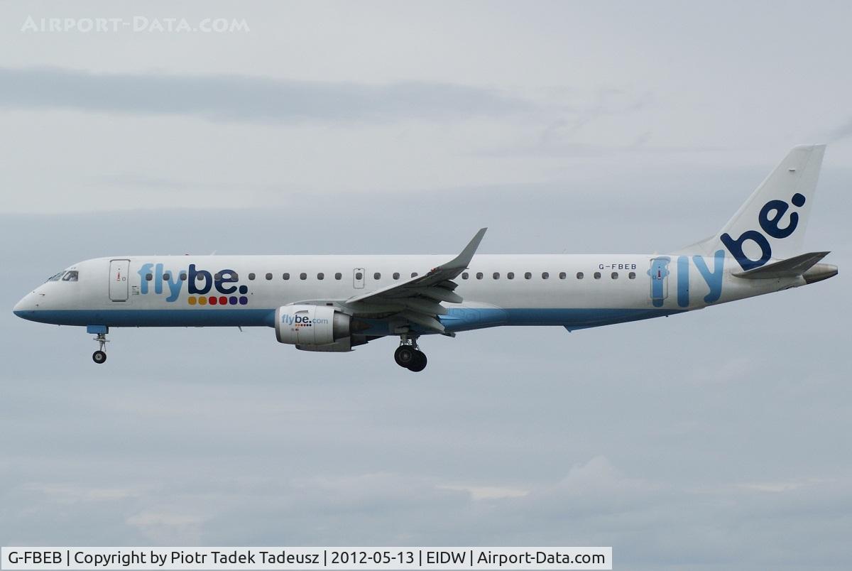 G-FBEB, 2006 Embraer 195LR (ERJ-190-200LR) C/N 19000057, Dublin