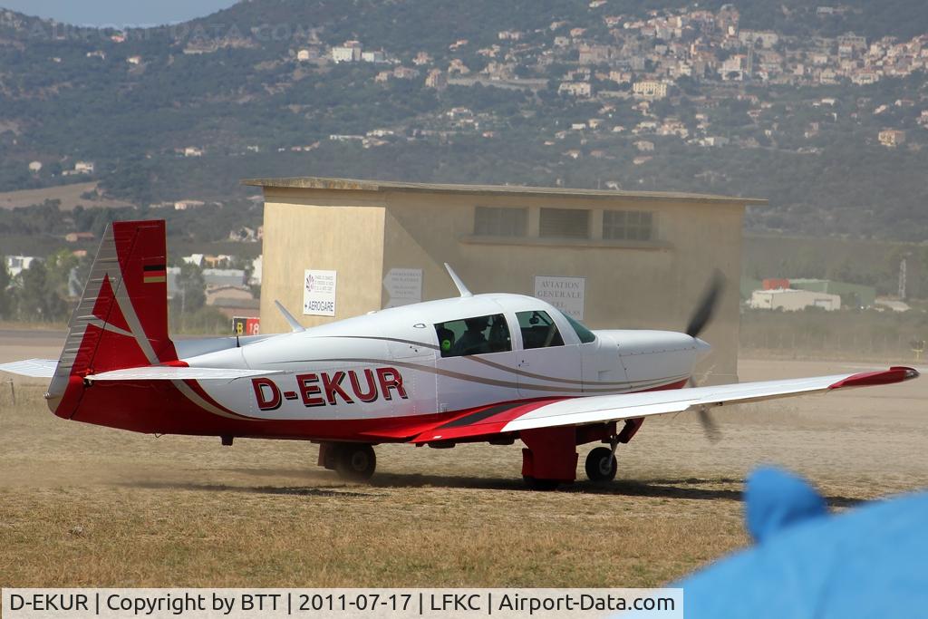 D-EKUR, 1980 Mooney M20K C/N 250437, Departure