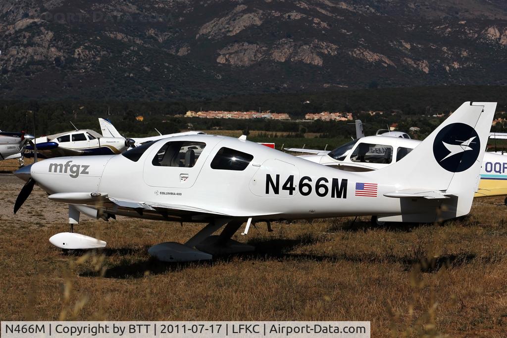N466M, 2007 Columbia Aircraft Mfg LC-41-550FG Columbia 400 C/N 41780, Parked
