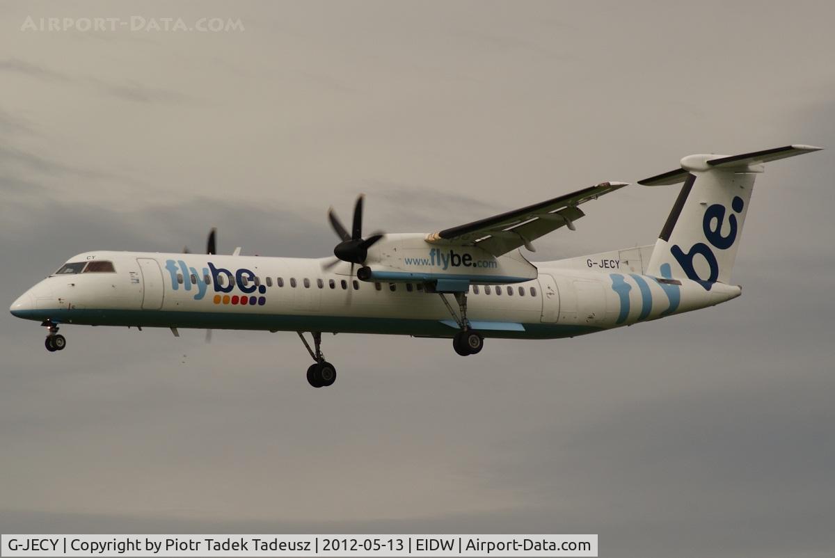 G-JECY, 2007 De Havilland Canada DHC-8-402Q Dash 8 C/N 4157, Dublin