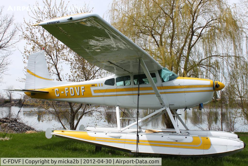 C-FDVF, 1966 Cessna 180H Skywagon C/N 18051702, Parked
