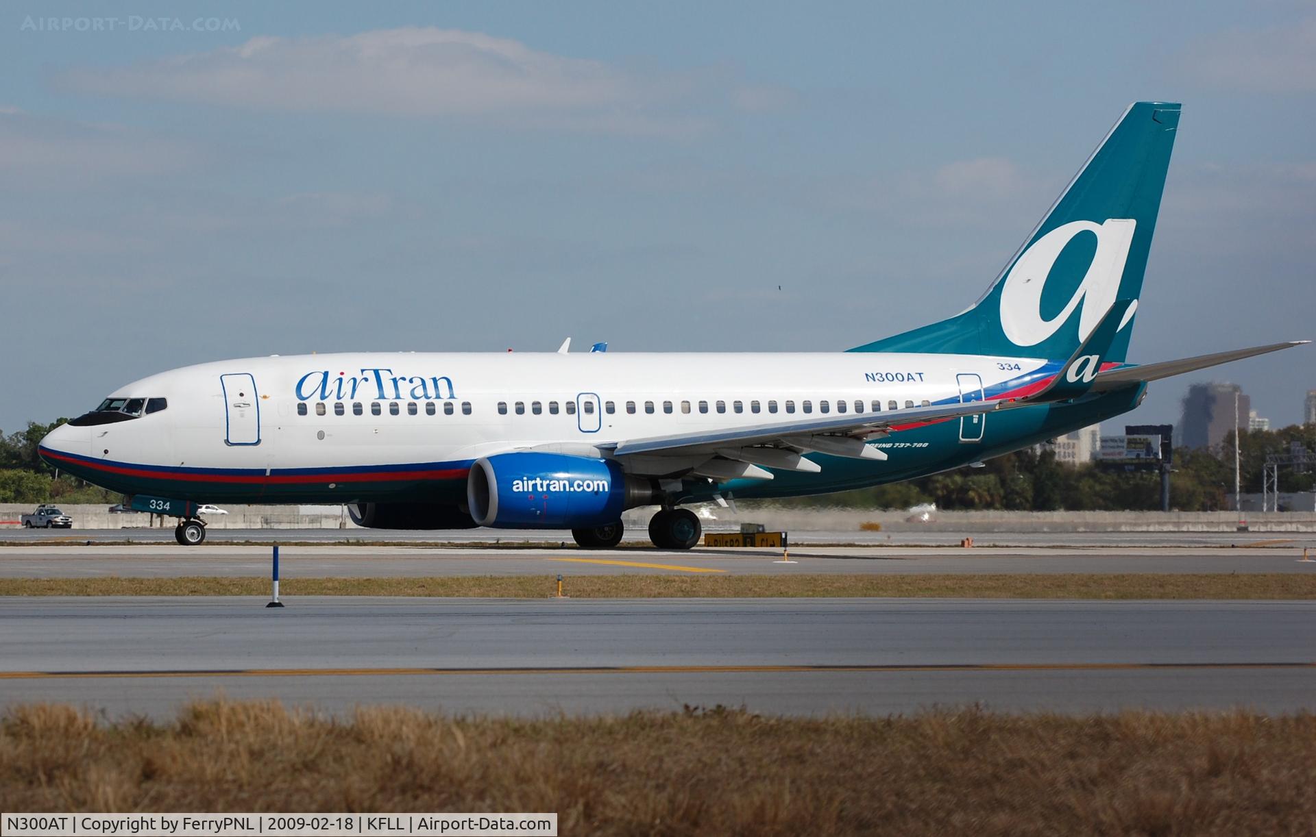 N300AT, 2006 Boeing 737-7BD C/N 33923, Airtran nowadays part of Southwest