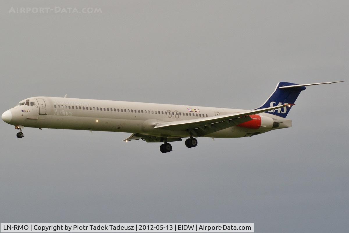 LN-RMO, 1991 McDonnell Douglas MD-81 (DC-9-81) C/N 53315, Dublin