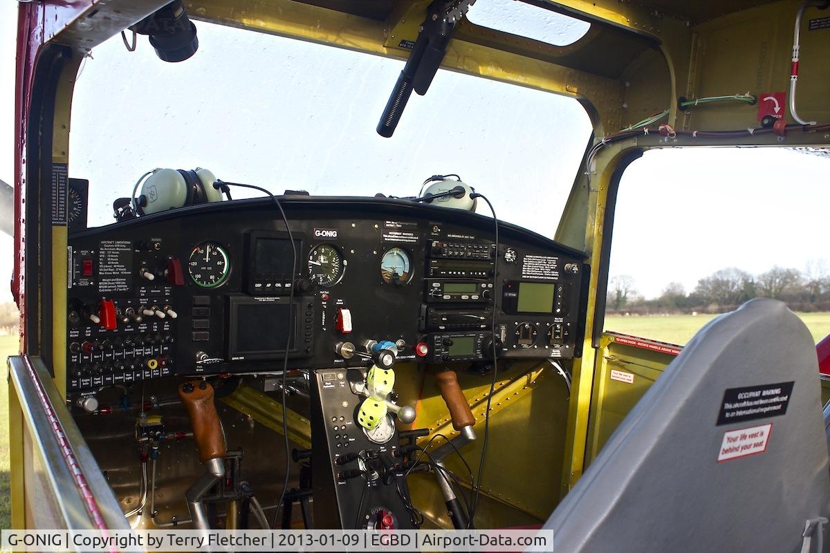 G-ONIG, 2003 Murphy Elite C/N PFA 232-14042, Cockpit of 2003 Smith N MURPHY ELITE, c/n: PFA 232-14042