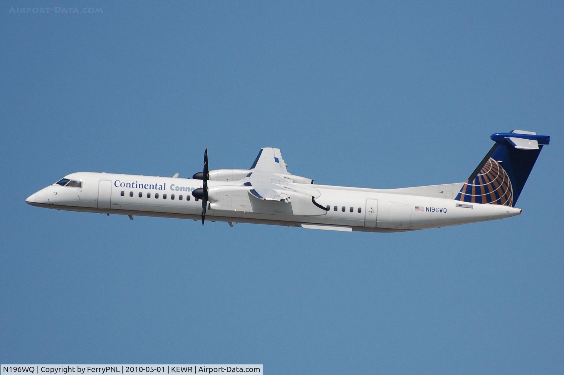 N196WQ, 2008 Bombardier DHC-8-402 Dash 8 C/N 4196, CO Express Dash 8