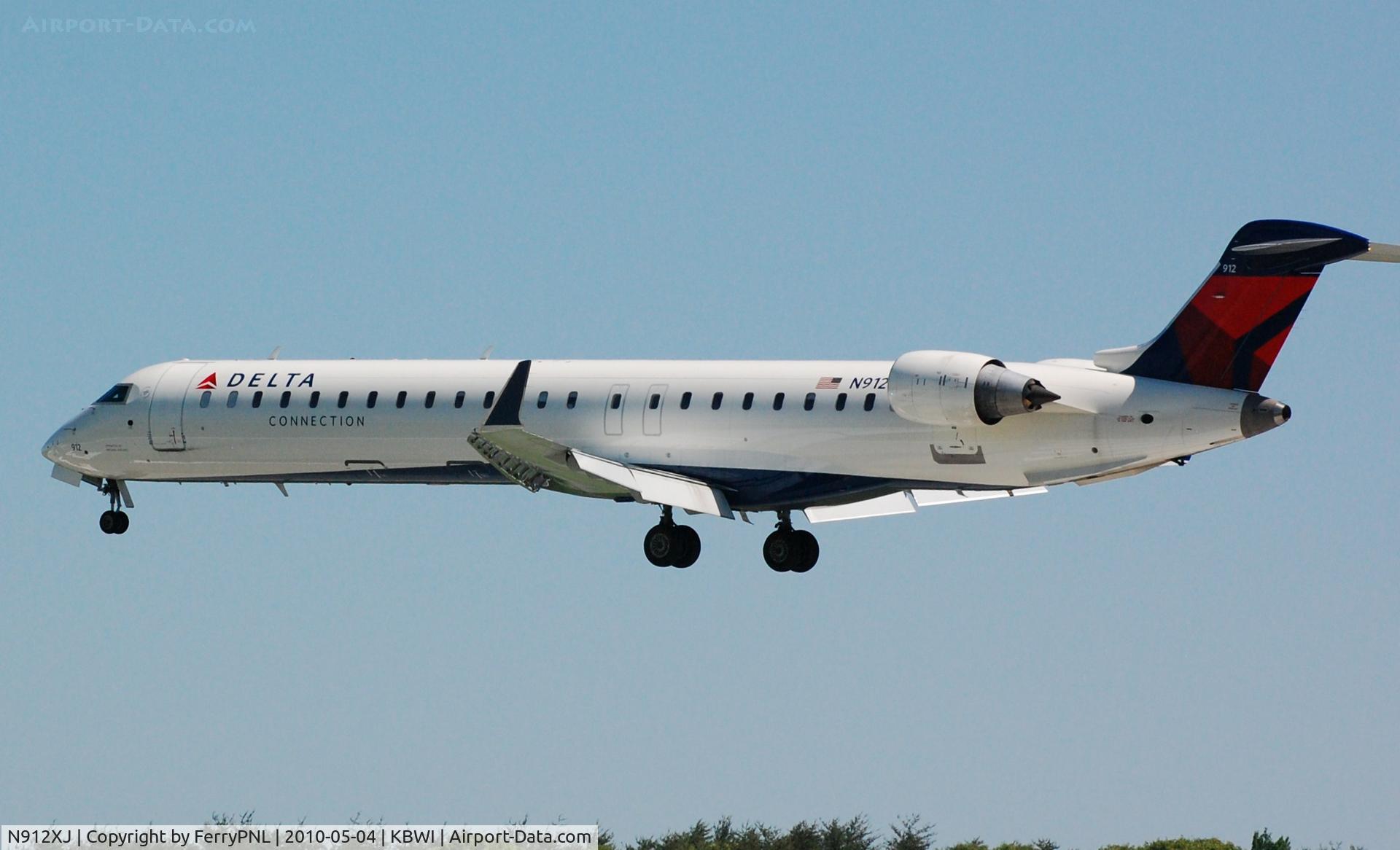 N912XJ, 2007 Bombardier CRJ-900ER (CL-600-2D24) C/N 15144, DL Connection CL900