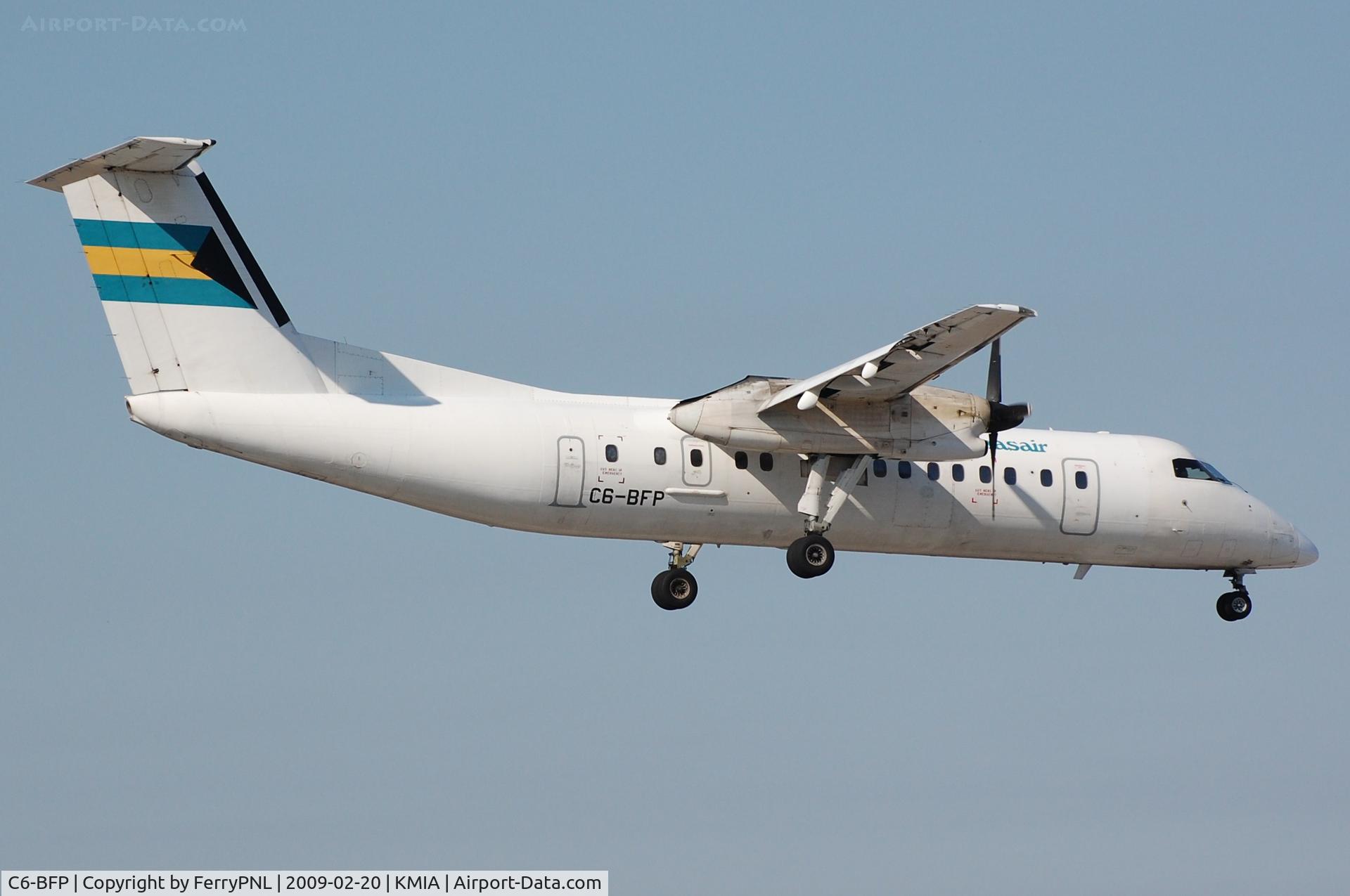 C6-BFP, 1991 De Havilland Canada DHC-8-314 Dash 8 C/N 309, Dash 8 without colours