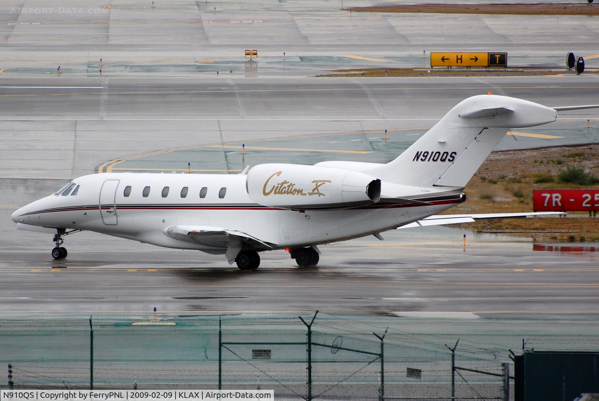 N910QS, 2000 Cessna 750 Citation X C/N 750-0110, Netjets Ce750 Citation X