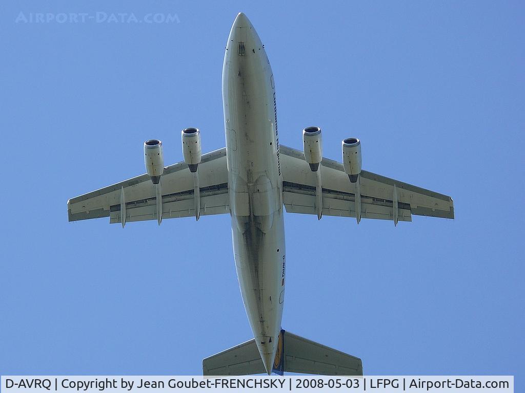 D-AVRQ, 1997 British Aerospace Avro 146-RJ85 C/N E.2304, Lufthansa Cityline now A2-ABH Air Botswana