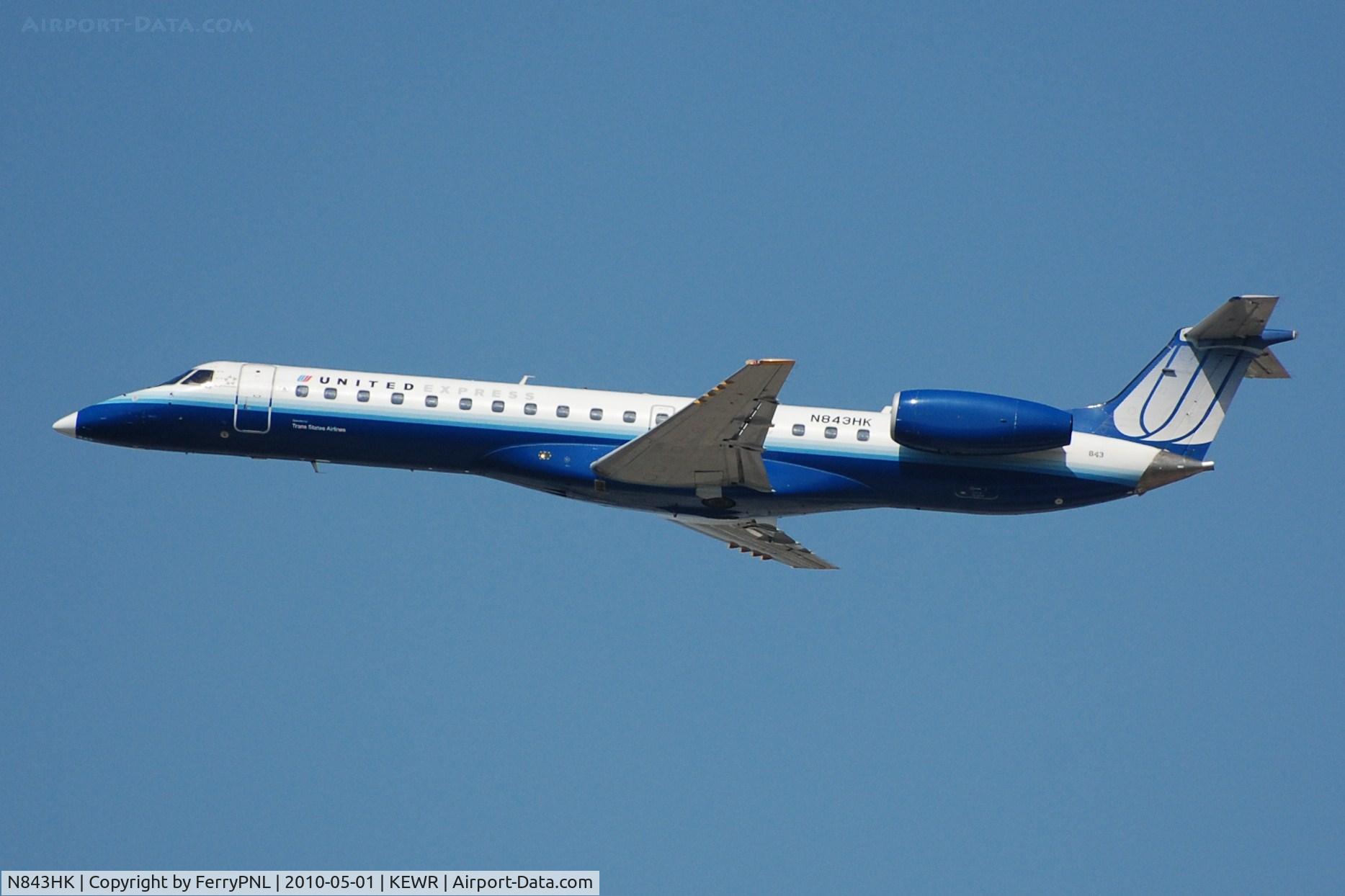 N843HK, 2004 Embraer EMB-145LR C/N 14500822, UA Express ERJ145