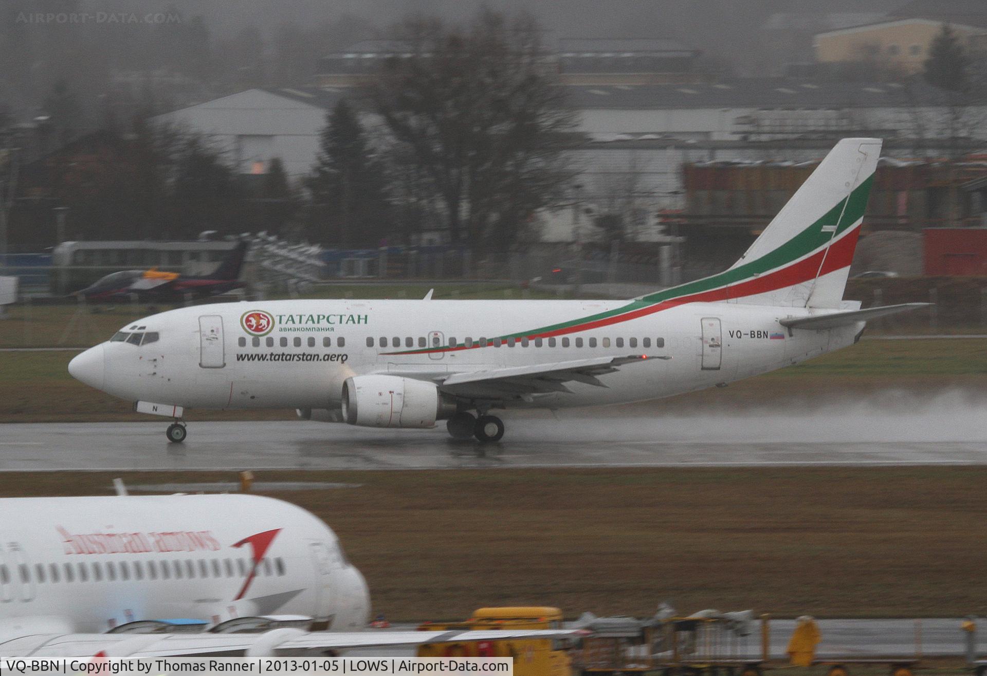 VQ-BBN, 1990 Boeing 737-53A C/N 24785, Tartastan Airlines Boeing 737