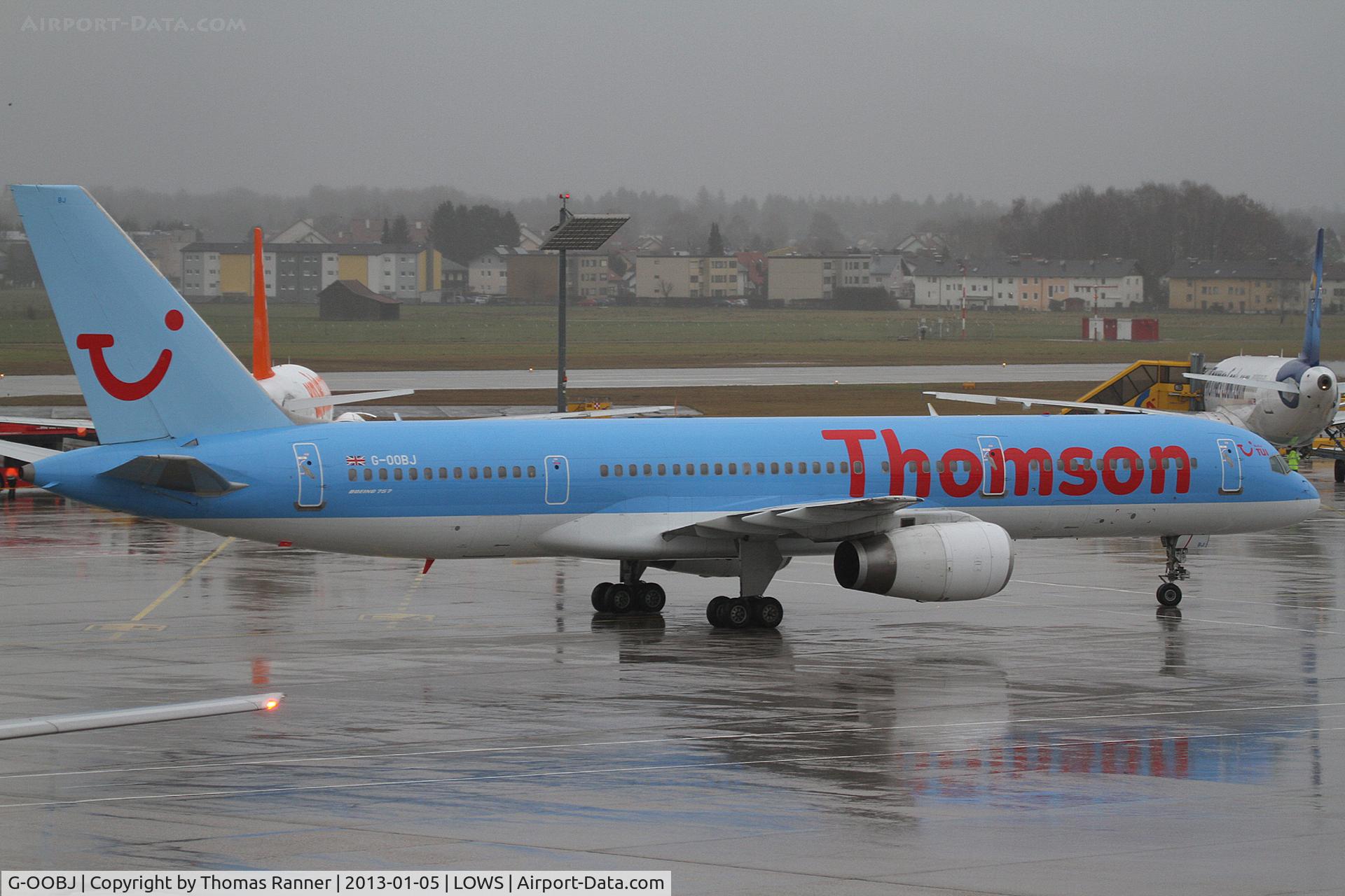 G-OOBJ, 1993 Boeing 757-2B7 C/N 27147, Thomson Boeing 757