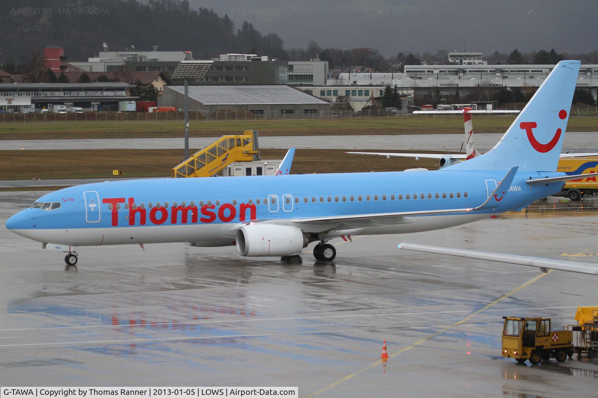 G-TAWA, 2012 Boeing 737-8K5 C/N 37264, Thomson Boeing 737