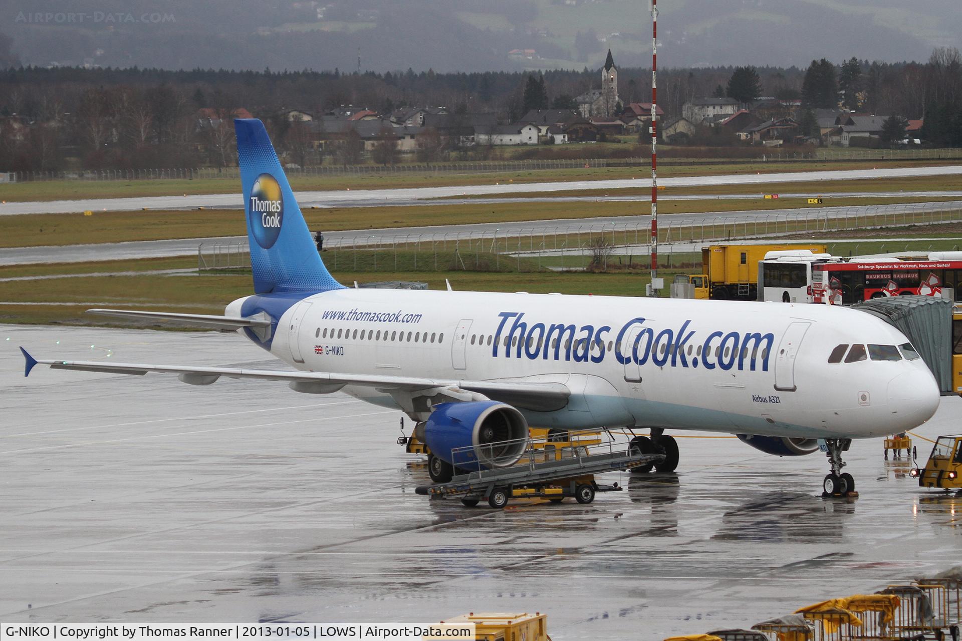 G-NIKO, 2000 Airbus A321-211 C/N 1250, Thomas Cook Airbus A321