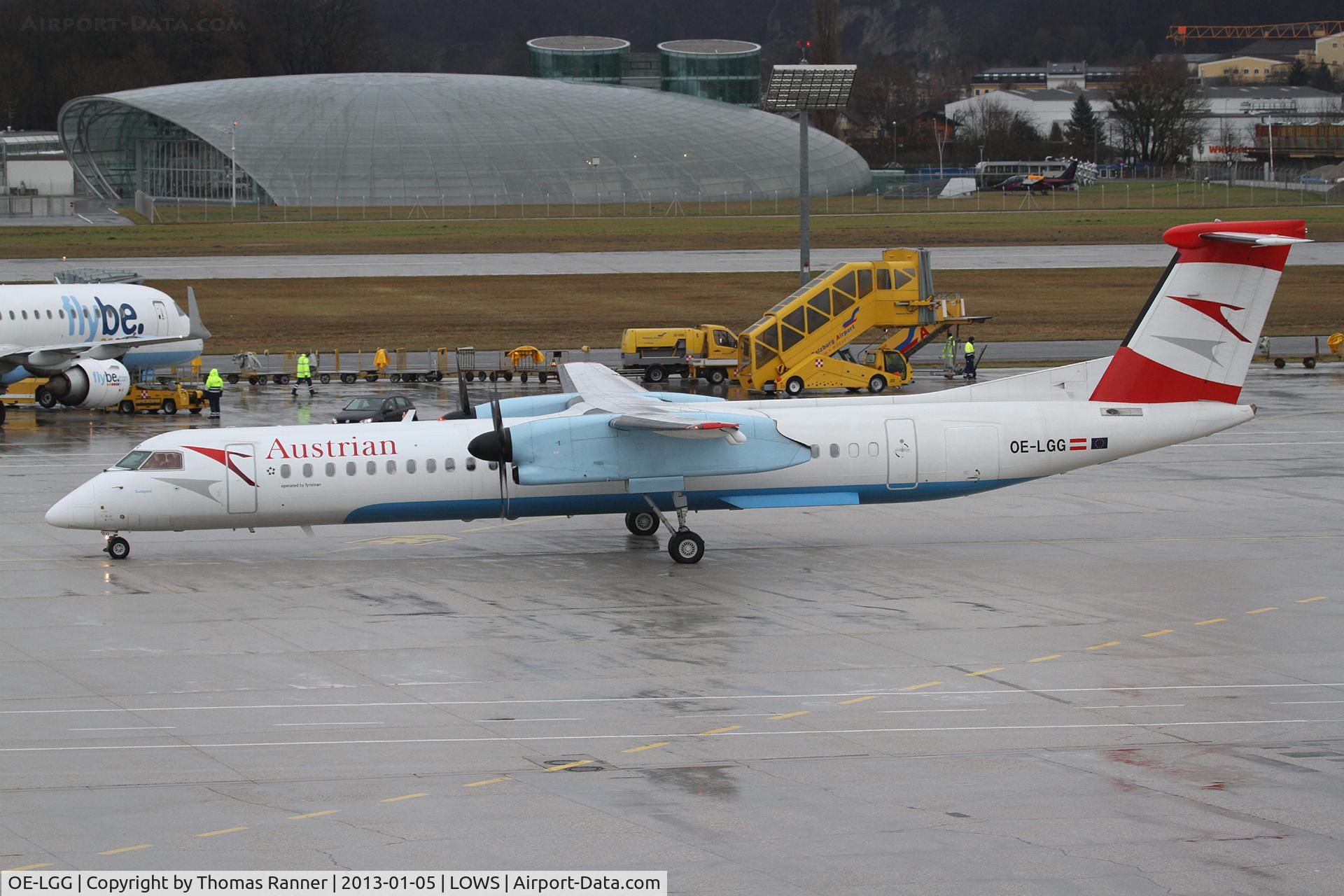 OE-LGG, 2002 De Havilland Canada DHC-8-402Q Dash 8 C/N 4074, Austrian Airlines DHC-8
