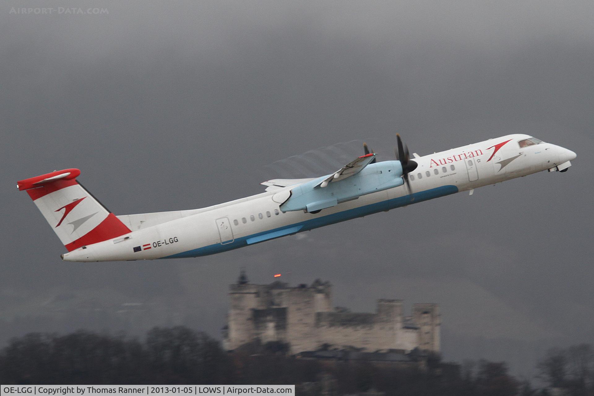 OE-LGG, 2002 De Havilland Canada DHC-8-402Q Dash 8 C/N 4074, Austrian Airlines DHC-8