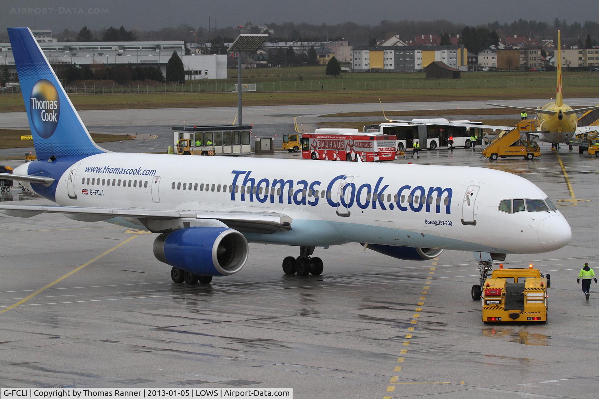 G-FCLI, 1995 Boeing 757-28A C/N 26275, Thomas Cook Boeing 757