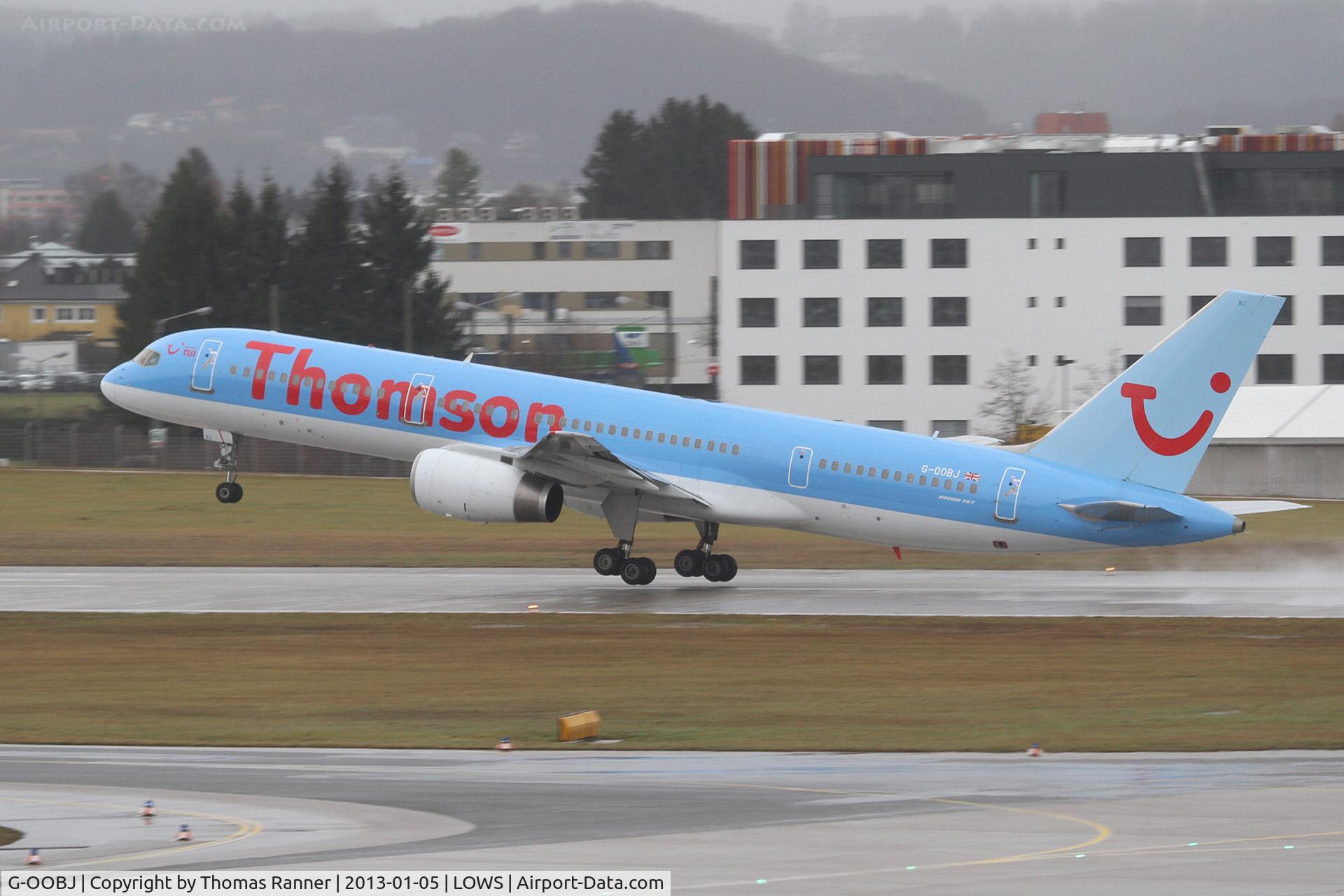 G-OOBJ, 1993 Boeing 757-2B7 C/N 27147, Thomson Boeing 757