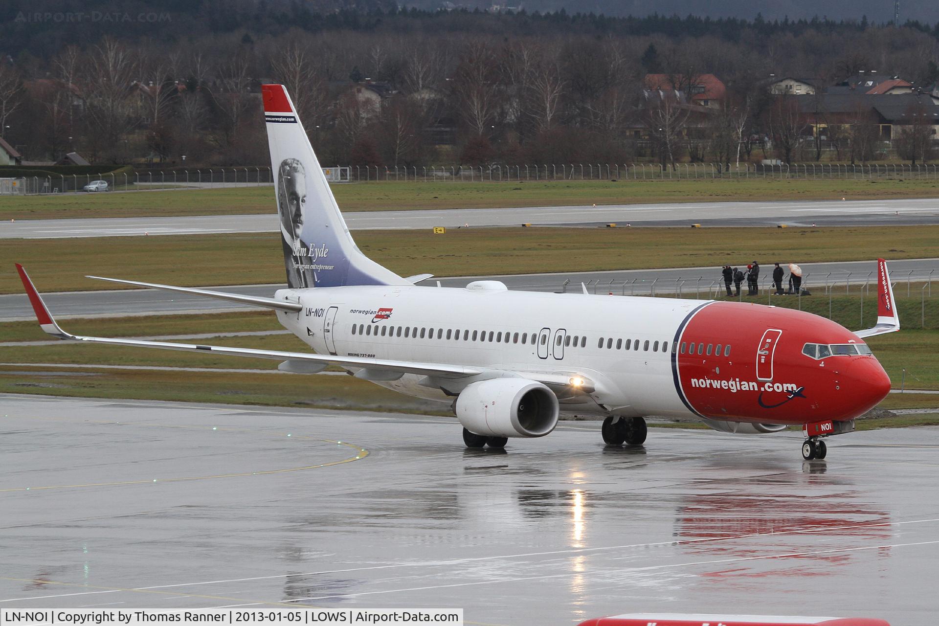 LN-NOI, 2009 Boeing 737-86N C/N 36820, Norwegian Boeing 737
