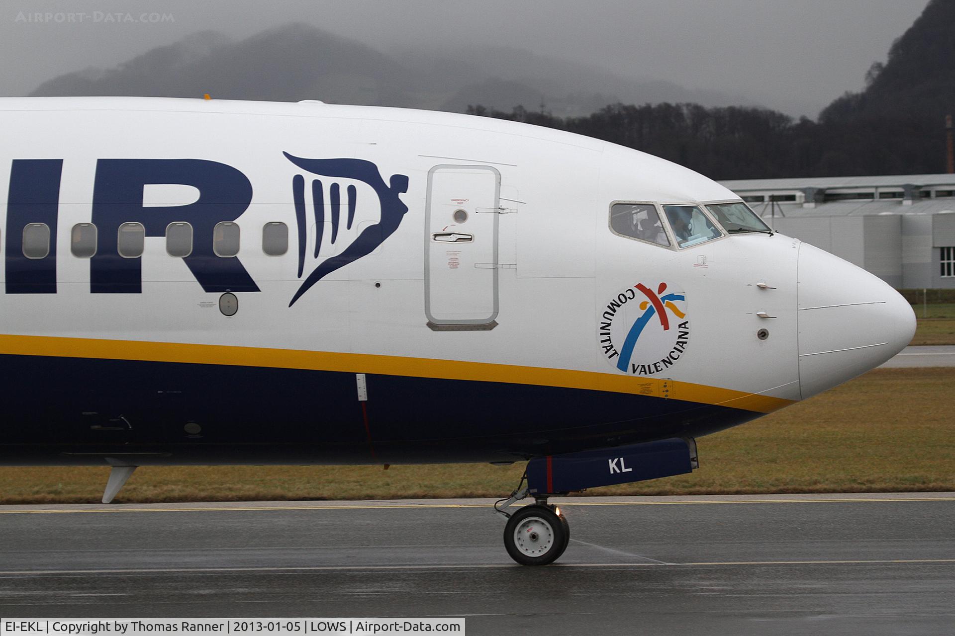EI-EKL, 2010 Boeing 737-8AS C/N 38498, Ryanair Boeing 737
