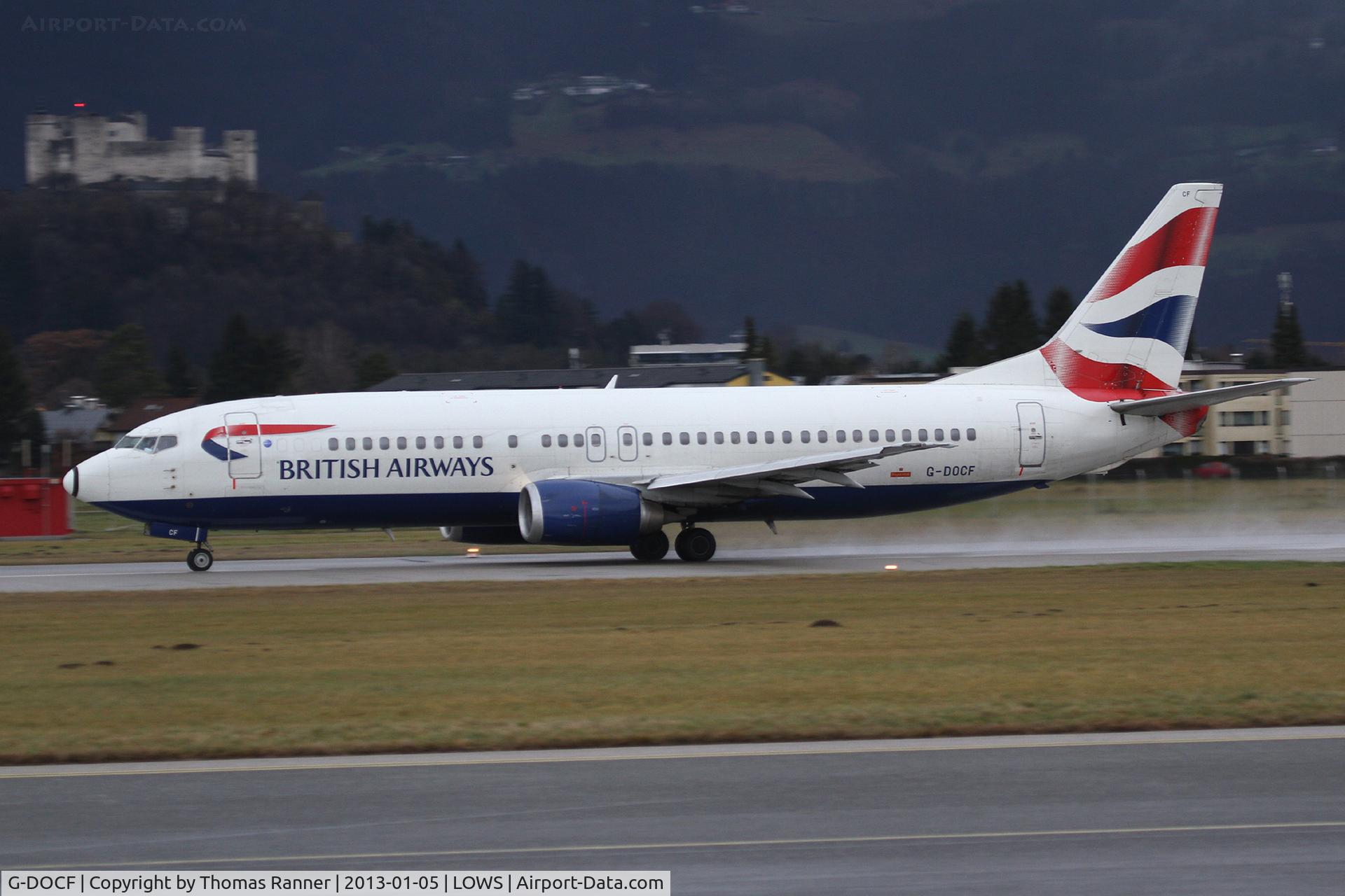 G-DOCF, 1991 Boeing 737-436 C/N 25407, British Airways Boeing 737