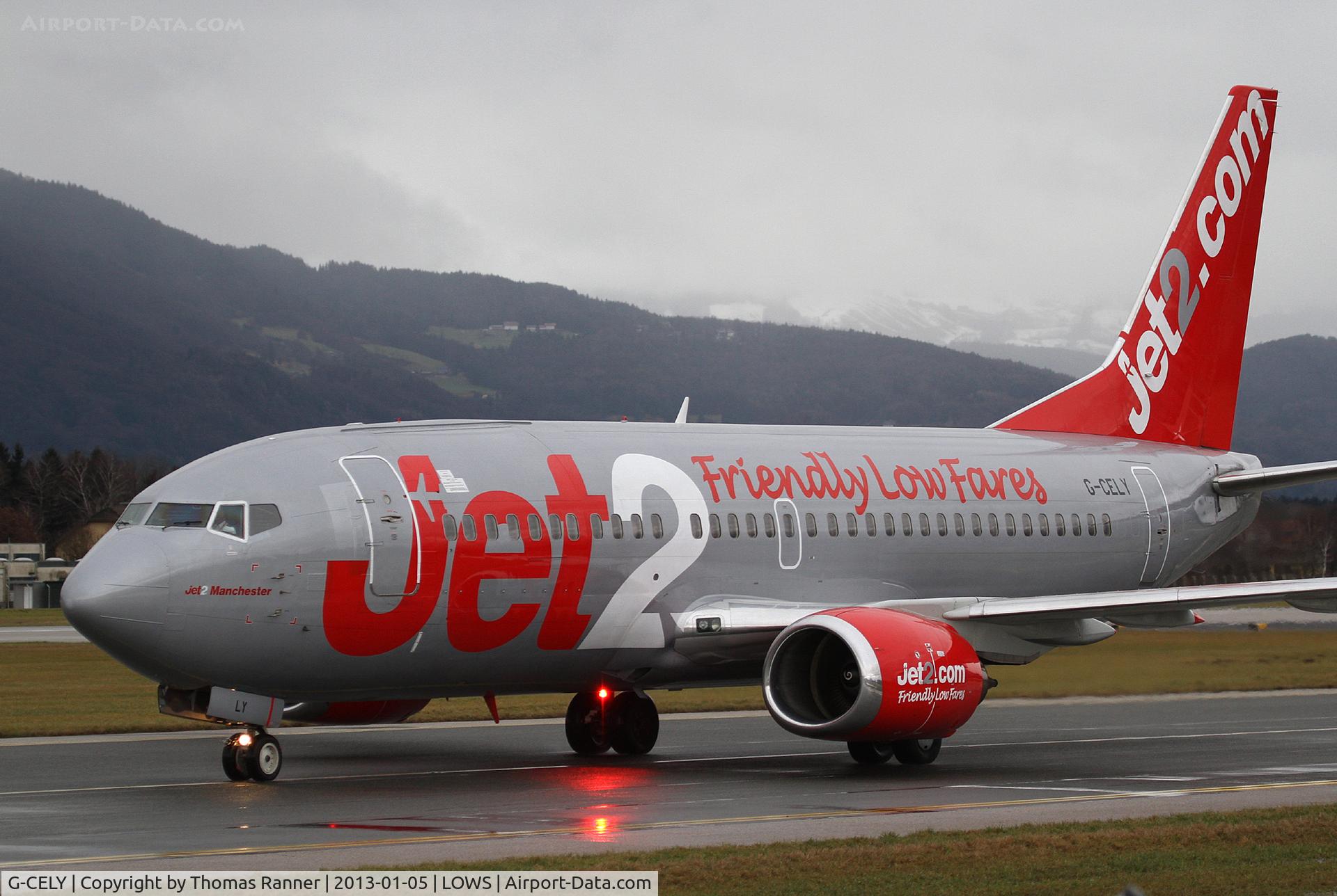 G-CELY, 1986 Boeing 737-377(QC) C/N 23662, Jet2 Boeing 737