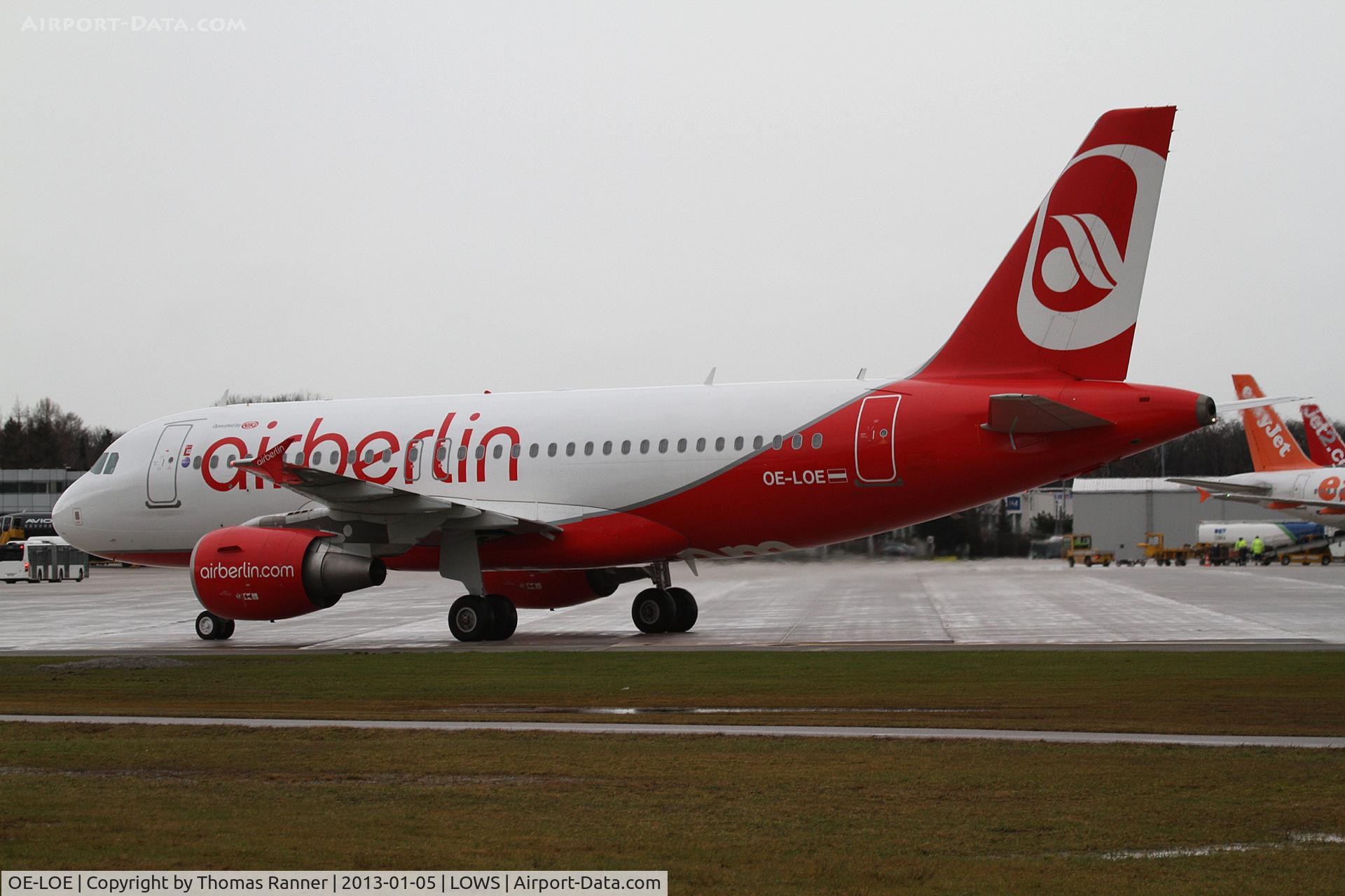 OE-LOE, 2008 Airbus A319-112 C/N 3415, Air Berlin/Niki Airbus A319