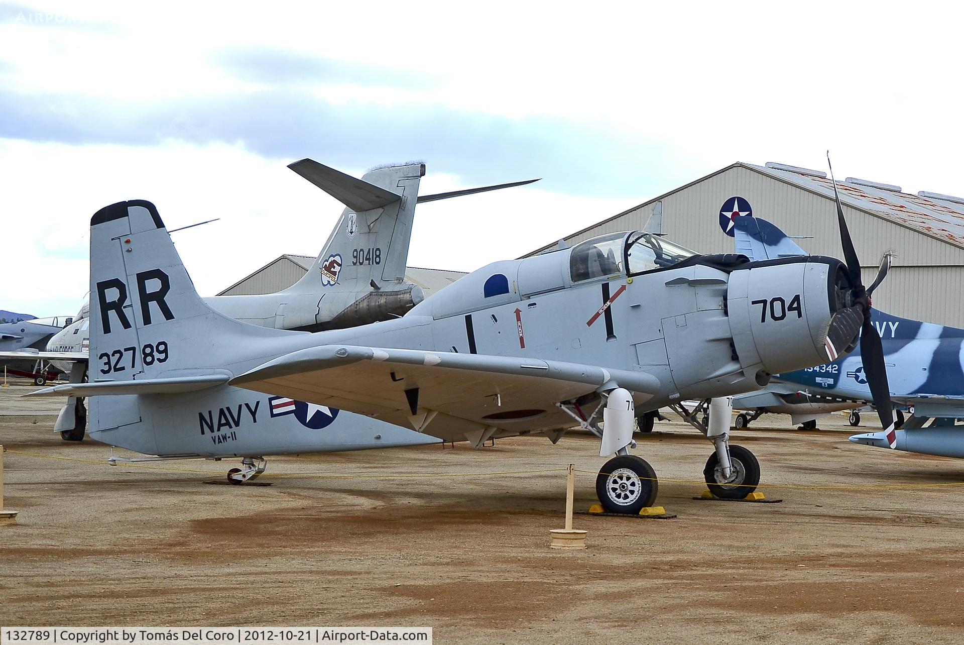 132789, Douglas EA-1E Skyraider C/N 9385, DOUGLAS EA-1E 