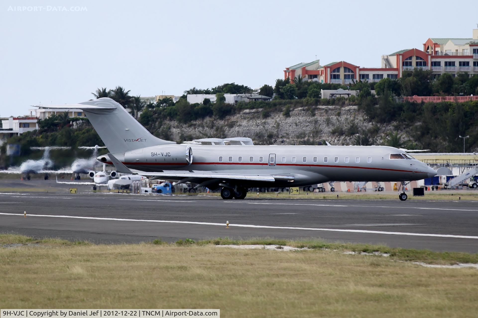 9H-VJC, 2011 Bombardier BD-700-1A10 Global Express C/N 9448, 9H-JVC