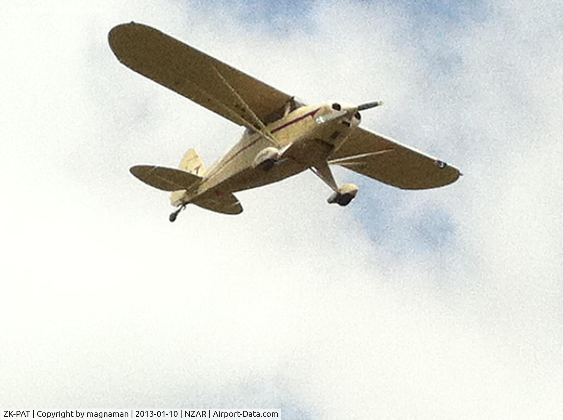 ZK-PAT, Piper PA-22-150(TD) Tri-Pacer C/N 22-4940, A PA22 not a Piper Cub as first thought.