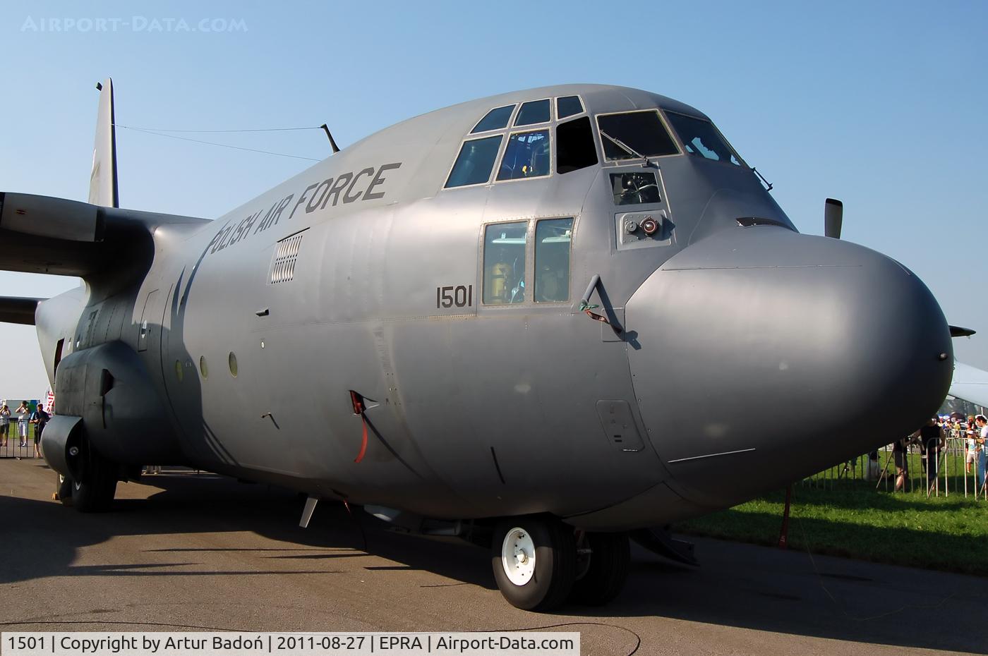 1501, 1970 Lockheed C-130E-LM Hercules C/N 382-4428, Poland Air Force