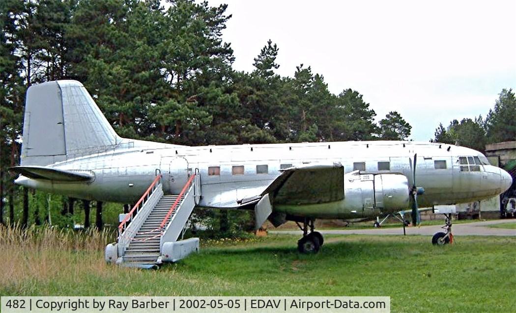 482, 1958 Ilyushin (VEB) Il-14P C/N 14803035, VEB Il-14P [14803035] Finow~D 05/05/2002