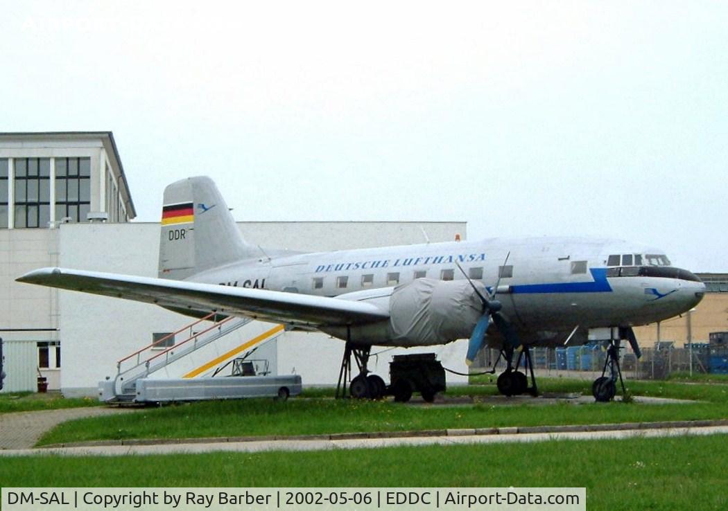 DM-SAL, 1958 Ilyushin (VEB) Il-14P C/N 14803026, Ilyushin Il-14P [14803026] Dresden~D 06/05/2002. Marked as 