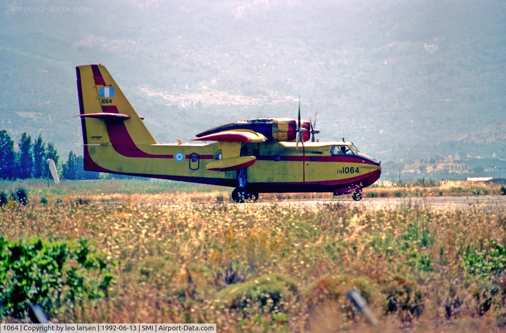 1064, Canadair CL-215 (CL-215-1A10) C/N 1064, Samos Greece 13.6.92