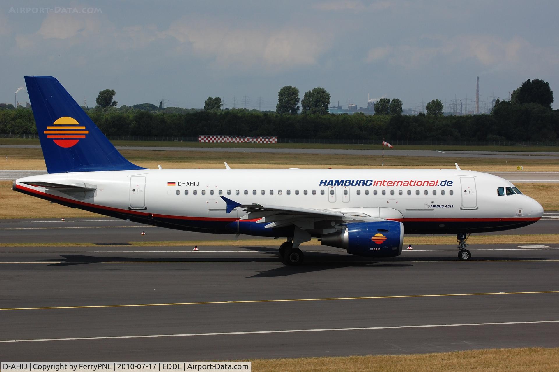 D-AHIJ, 2008 Airbus A319-111 C/N 3533, Hamburg A319