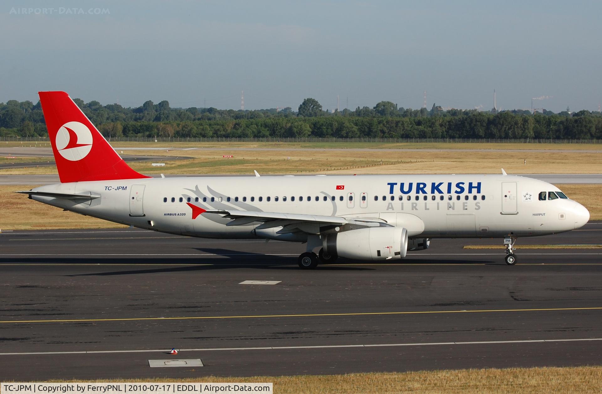 TC-JPM, 2007 Airbus A320-232 C/N 3341, Turkish A320 for departure