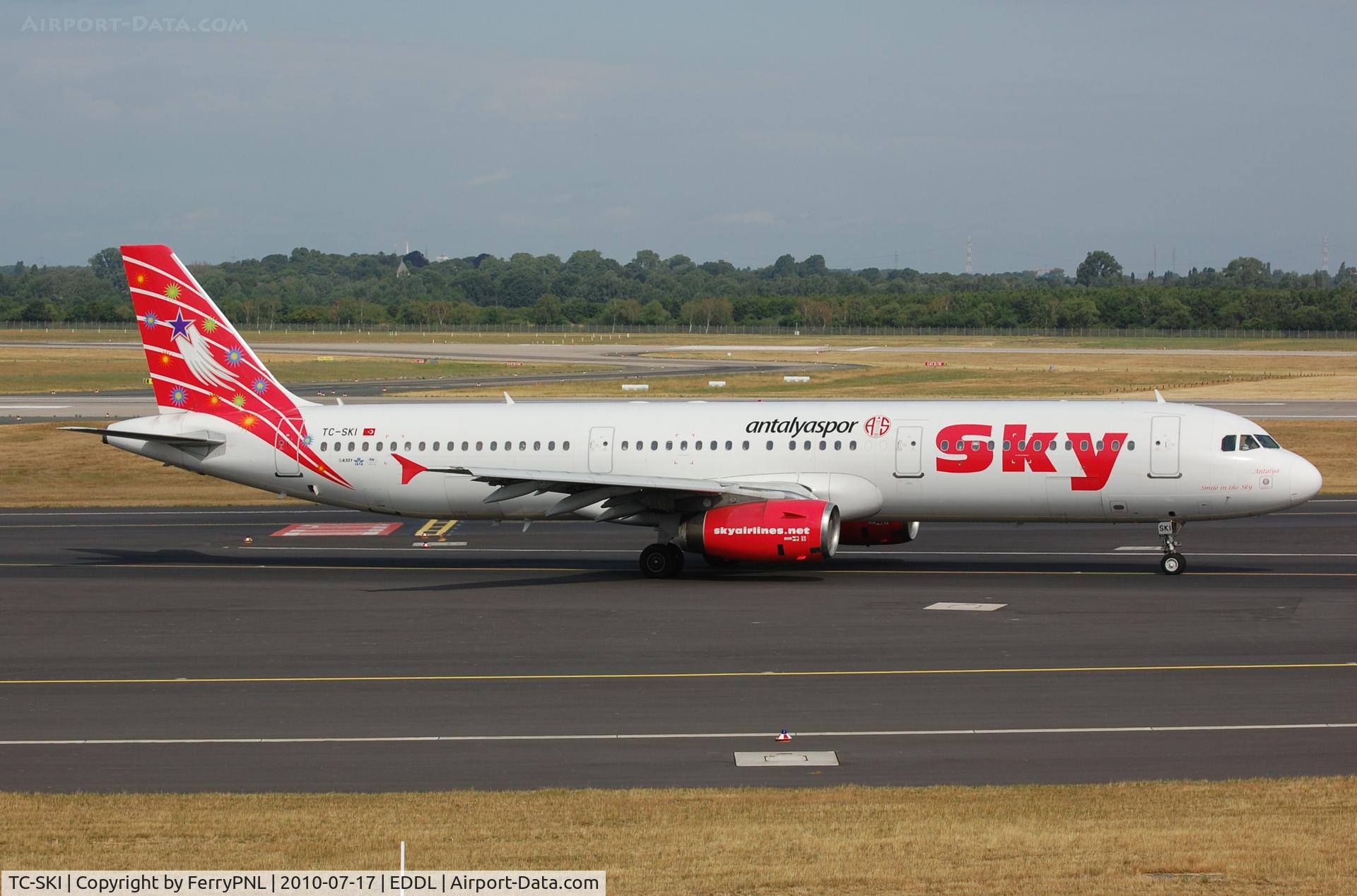 TC-SKI, 1998 Airbus A321-231 C/N 0811, Sky A321