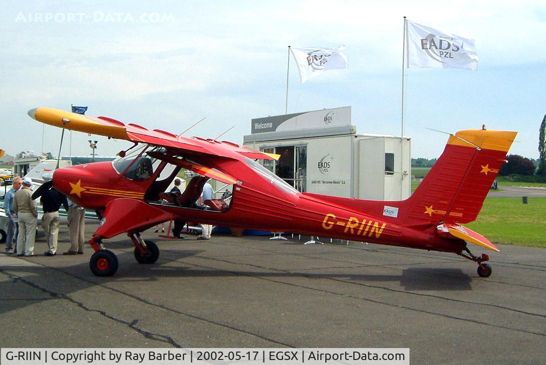 G-RIIN, 2001 PZL-Okecie PZL-104M Wilga 2000 C/N 00010010, PZL-Okecie PZL-104M Wilga 2000 [00010010] North Weald~G 17/05/2002