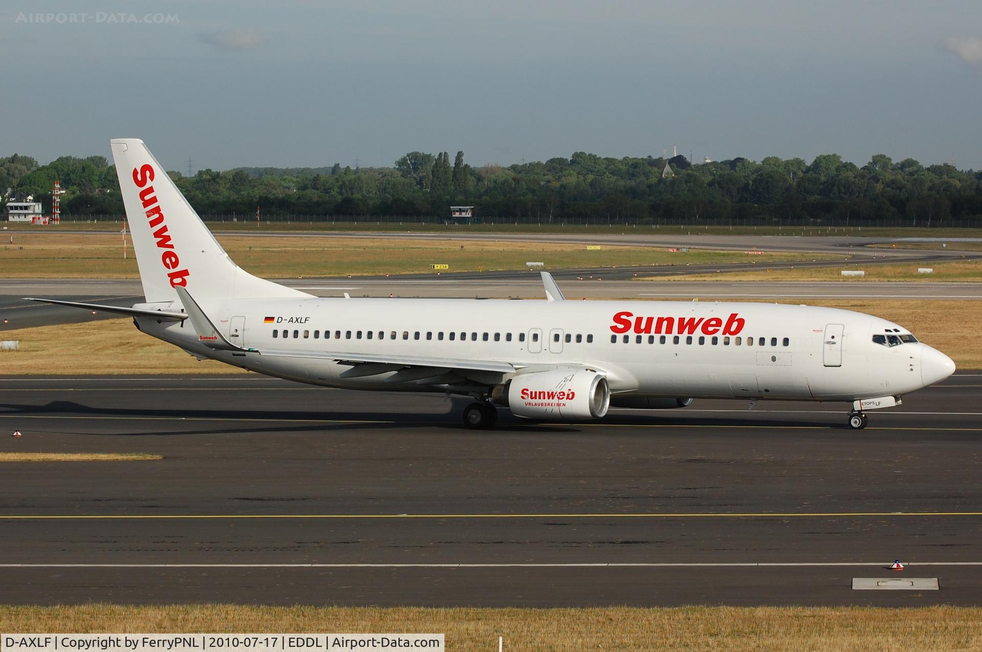 D-AXLF, 1998 Boeing 737-8Q8 C/N 28218, XL Airways B738 in Sunweb colours
