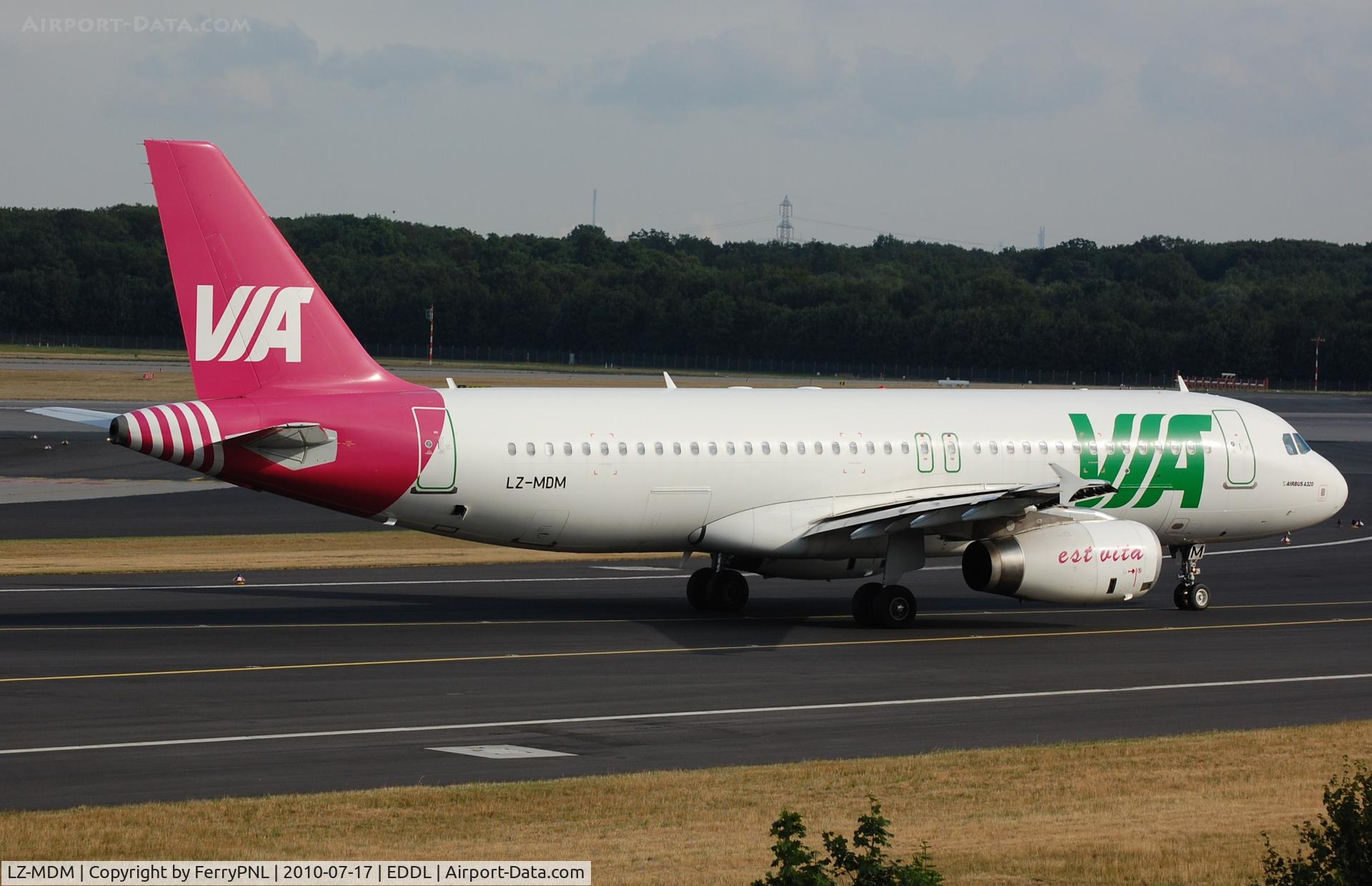 LZ-MDM, 2006 Airbus A320-214 C/N 2804, VIA's A320 performing another charter flight to Bulgaria