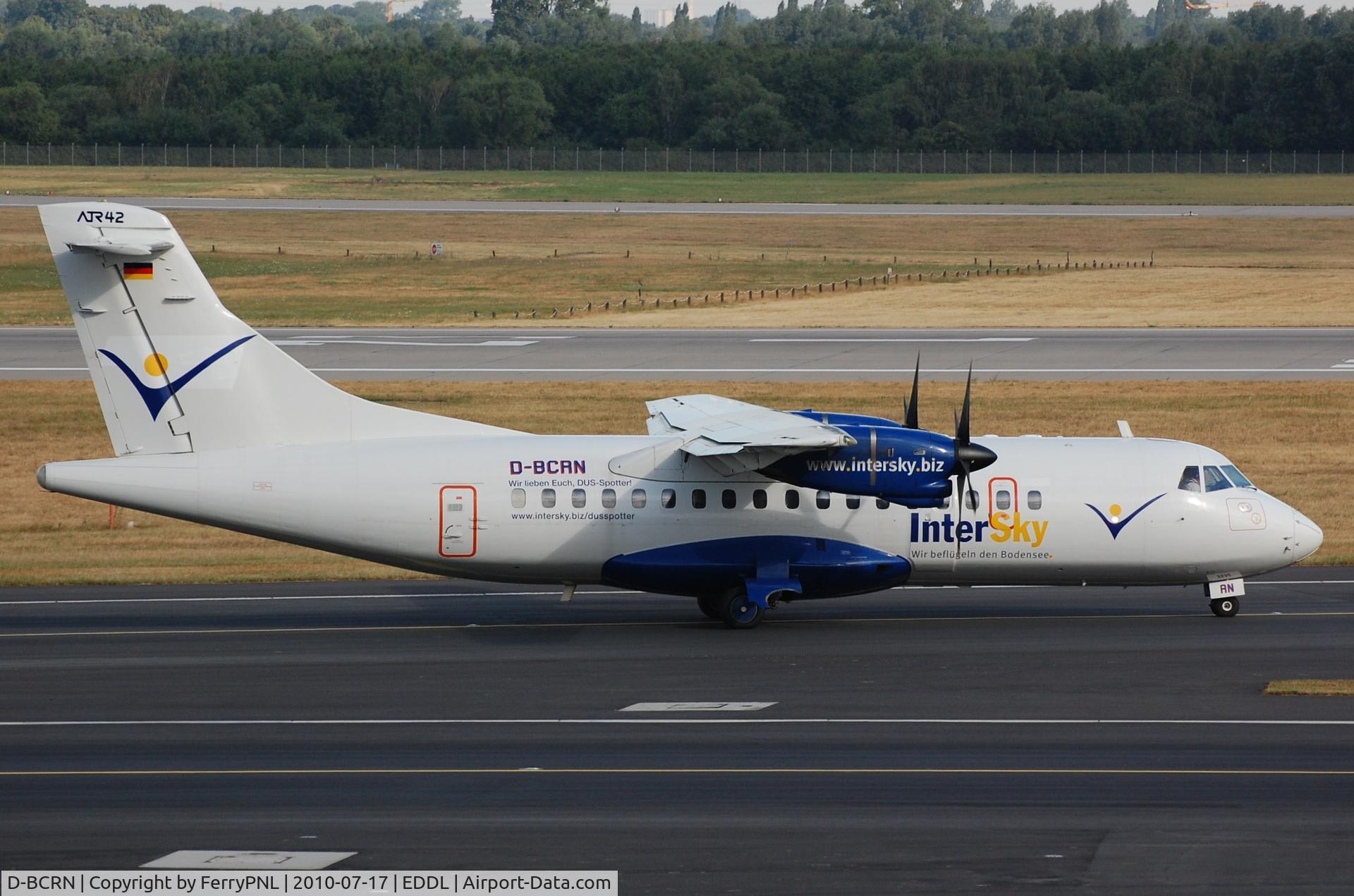 D-BCRN, 1992 ATR 42-300 C/N 329, Back to Friedrichshafen in southern Germany.