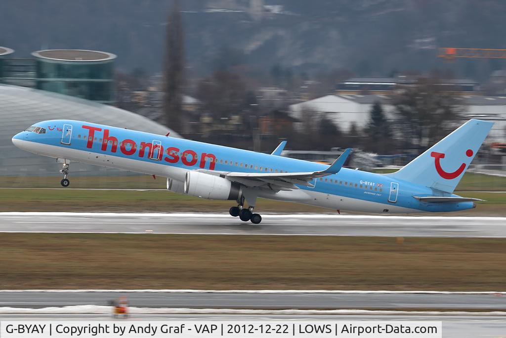 G-BYAY, 1999 Boeing 757-204 C/N 28836, Thomson 757-200